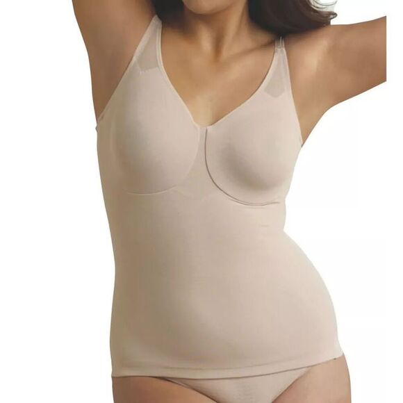 Miraclesuit NWT Women's Sexy Sheer Extra-Firm Control Camisole Style Shapeware 3